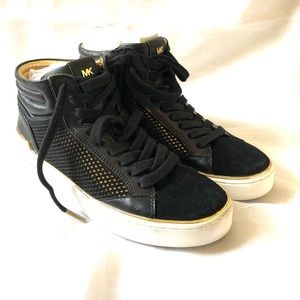 Michael Kors Phoebe High Top Sneakers Size 7.5
